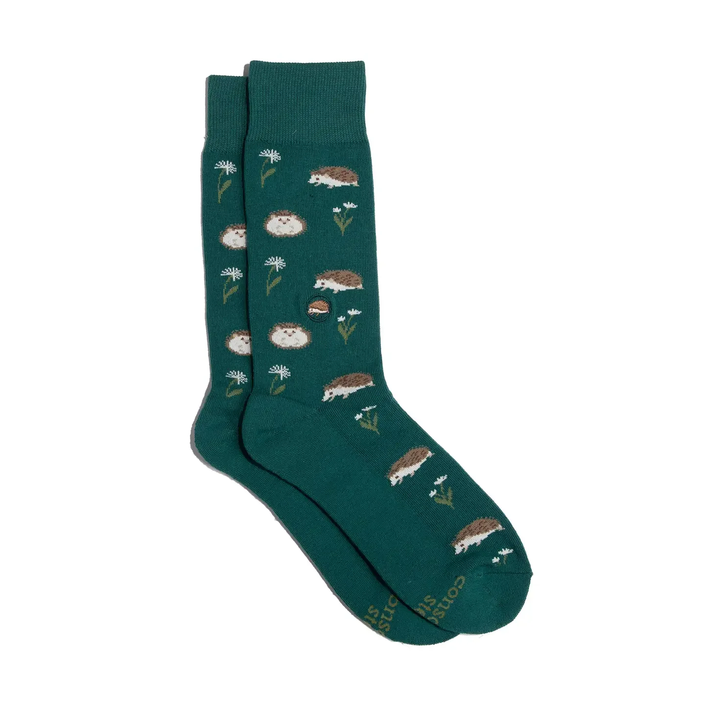 Socks that Protect Pollinators (Green Hedgehogs): Small