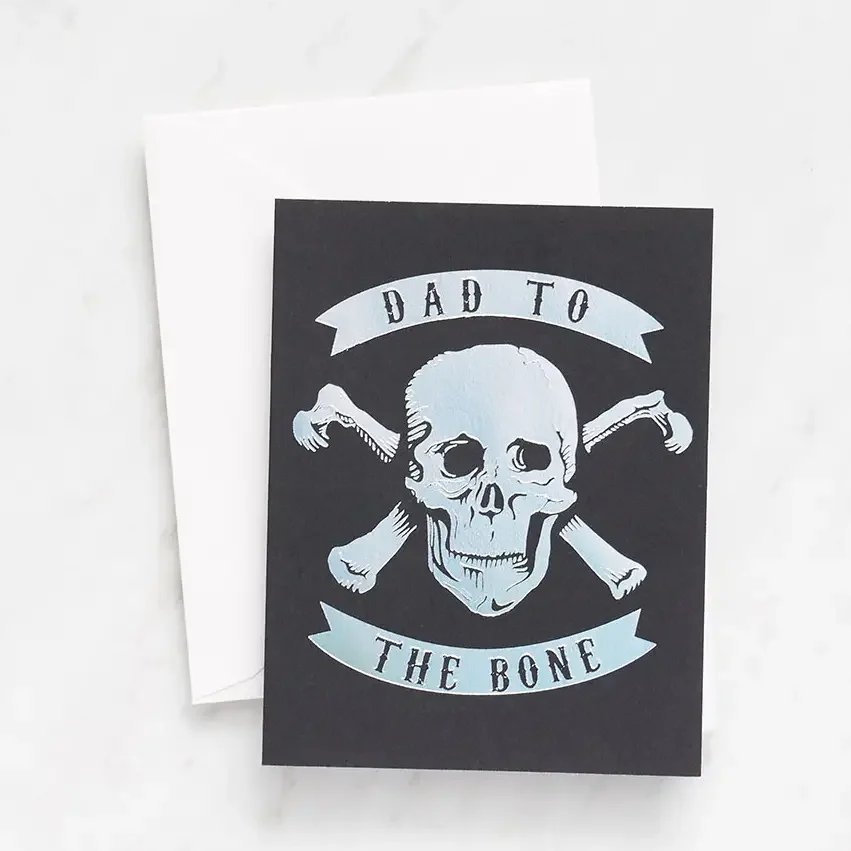 Dad To the Bone Father's Day Card