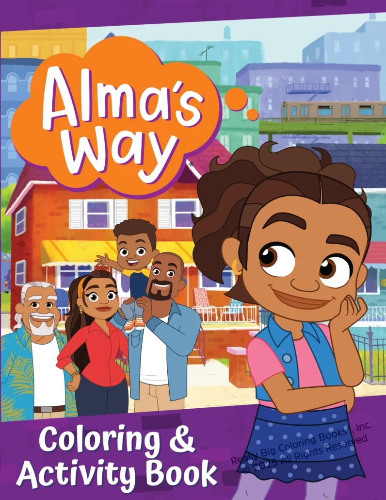 Alma's Way® Official Coloring Book Official (PBS Kids)