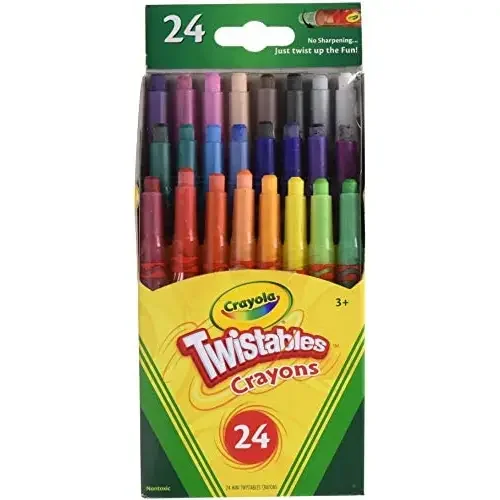 Crayola 24 Count Mini Twistable Crayons