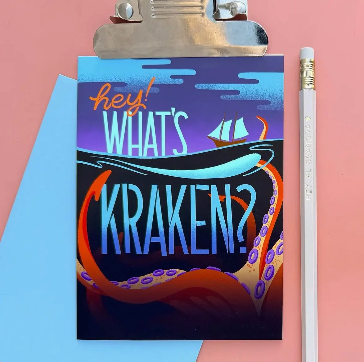 When we saw @heyalissandra's booth at @ny_now, we knew we HAD to get her designs on our shelves. Alissandra stands for everything we love: unique art, bold colors, customer service, and women-owned business! 🩷🧡❤️ See something you LOVE? Visit our s