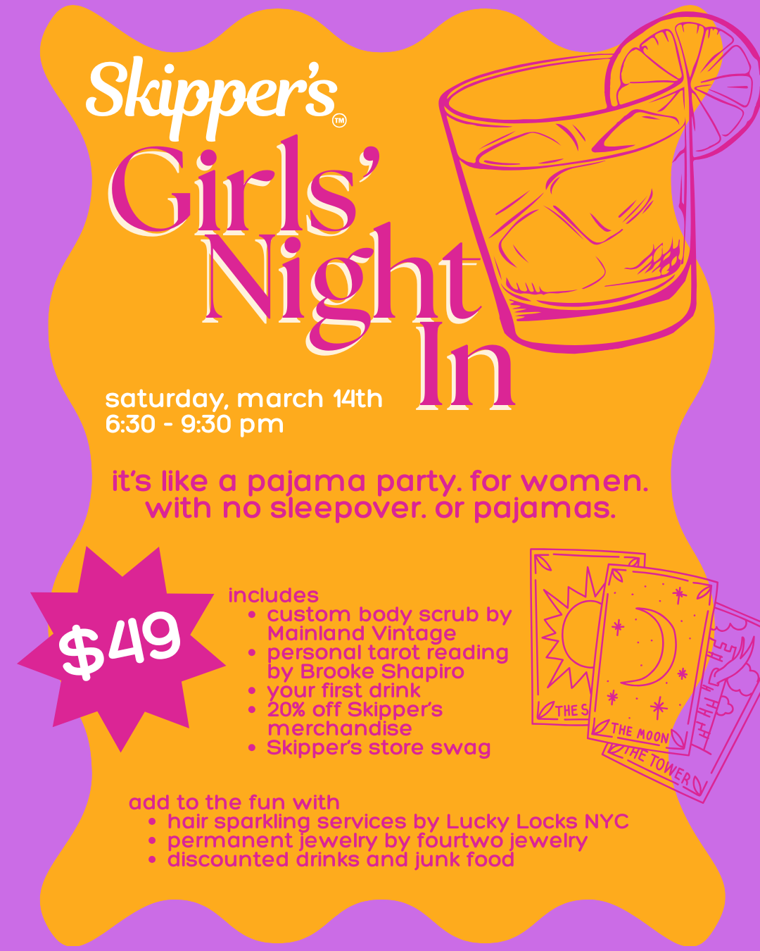 Skipper's Girls' Night In