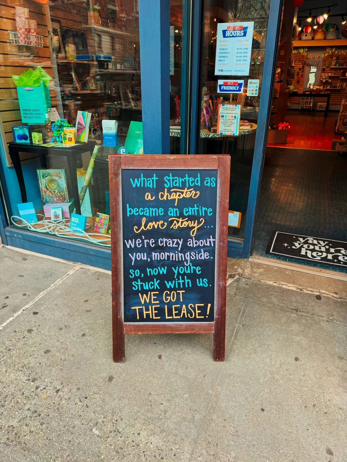 There's no place like home. ⛵️

#columbiauniversity #morningsideheights #smallbusiness #nycsmallbusiness #momandpopshop