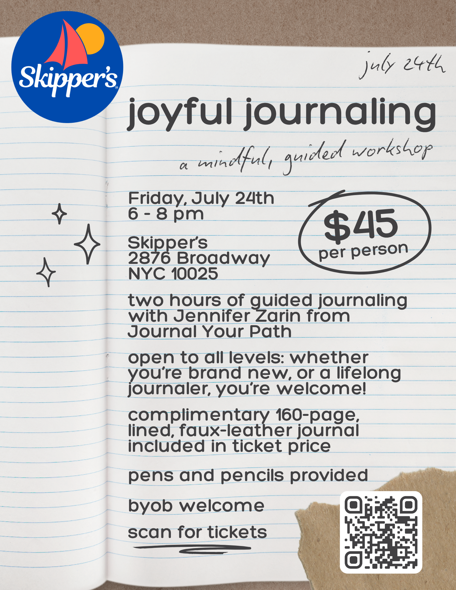 Joyful Journaling Workshop