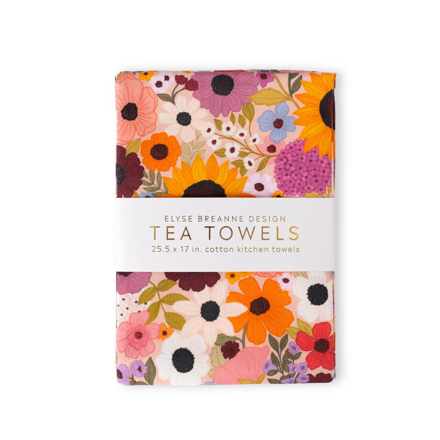 Pack of 2 Tea Towels: Rainbow Garden