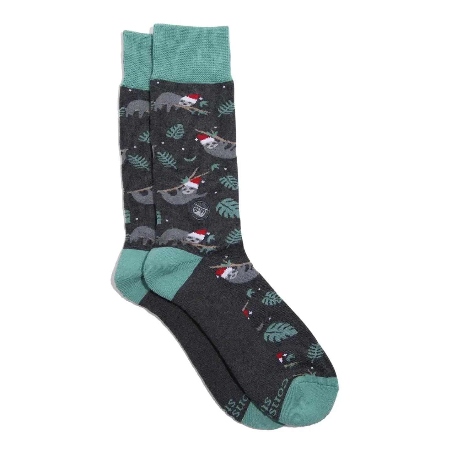 Holiday Socks that Protect Sloths: Small