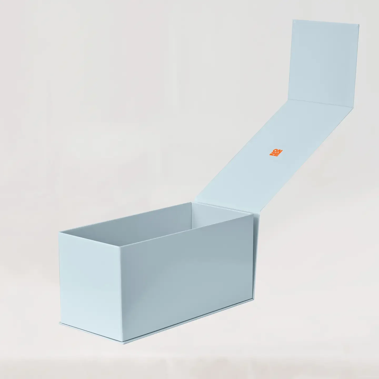Rectangular Glossy Box (Wine Size): Baby Blue