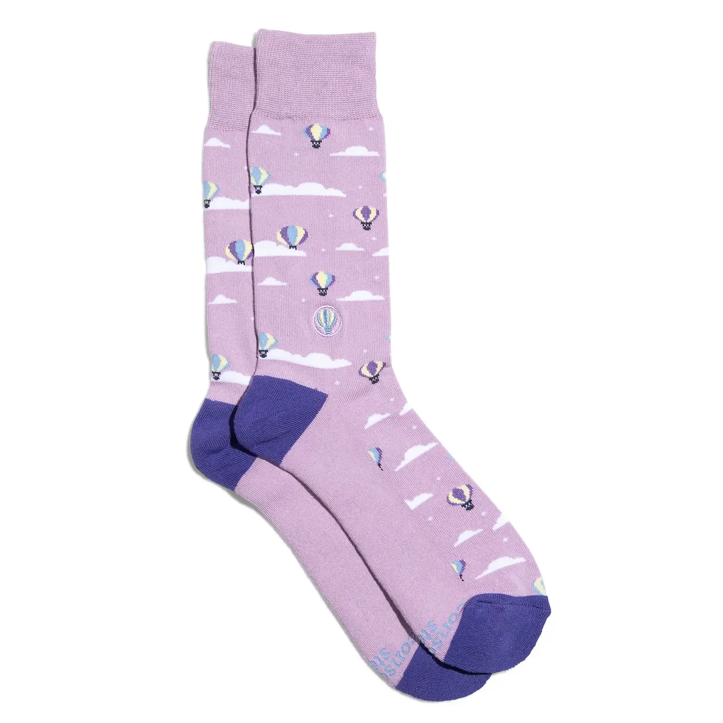 Socks that Fight Childhood Cancer (Hot Air Balloons): Small