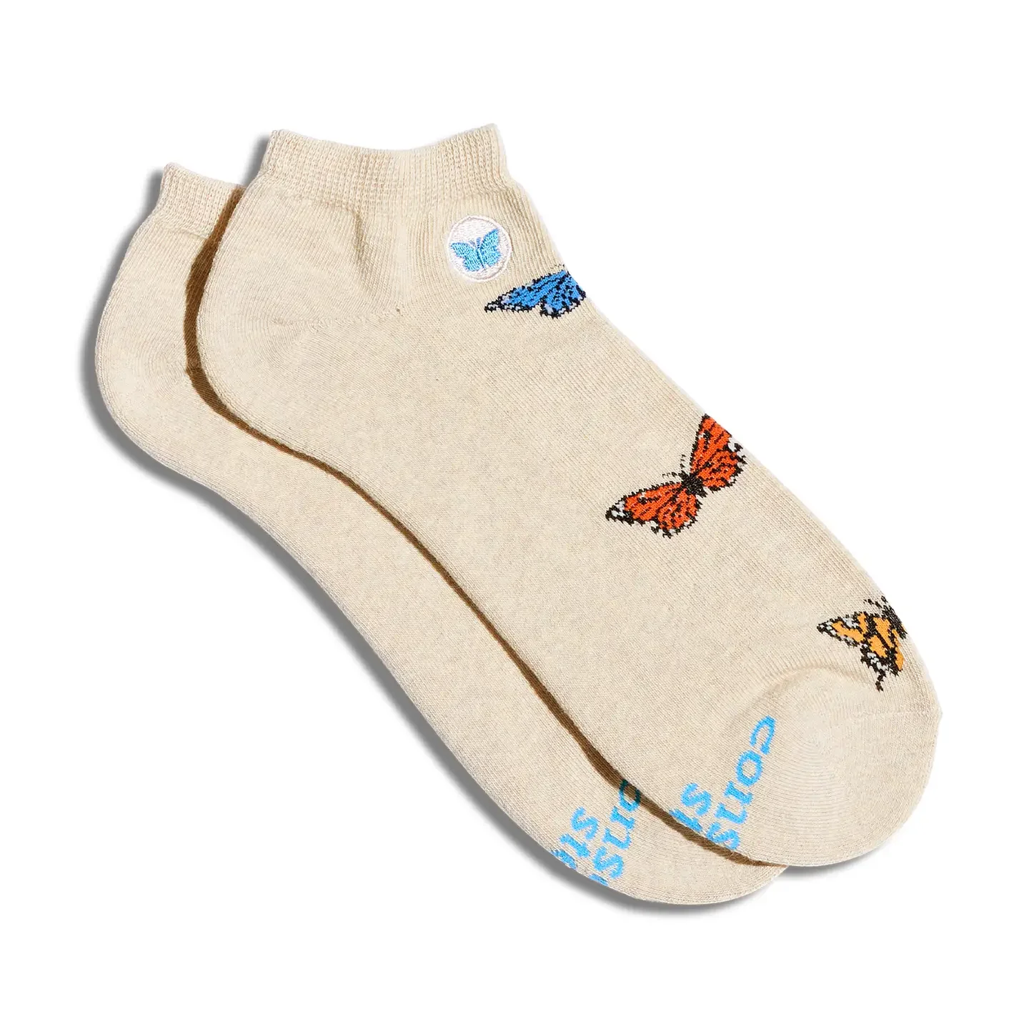 Ankle Socks that Protect Butterflies: Small