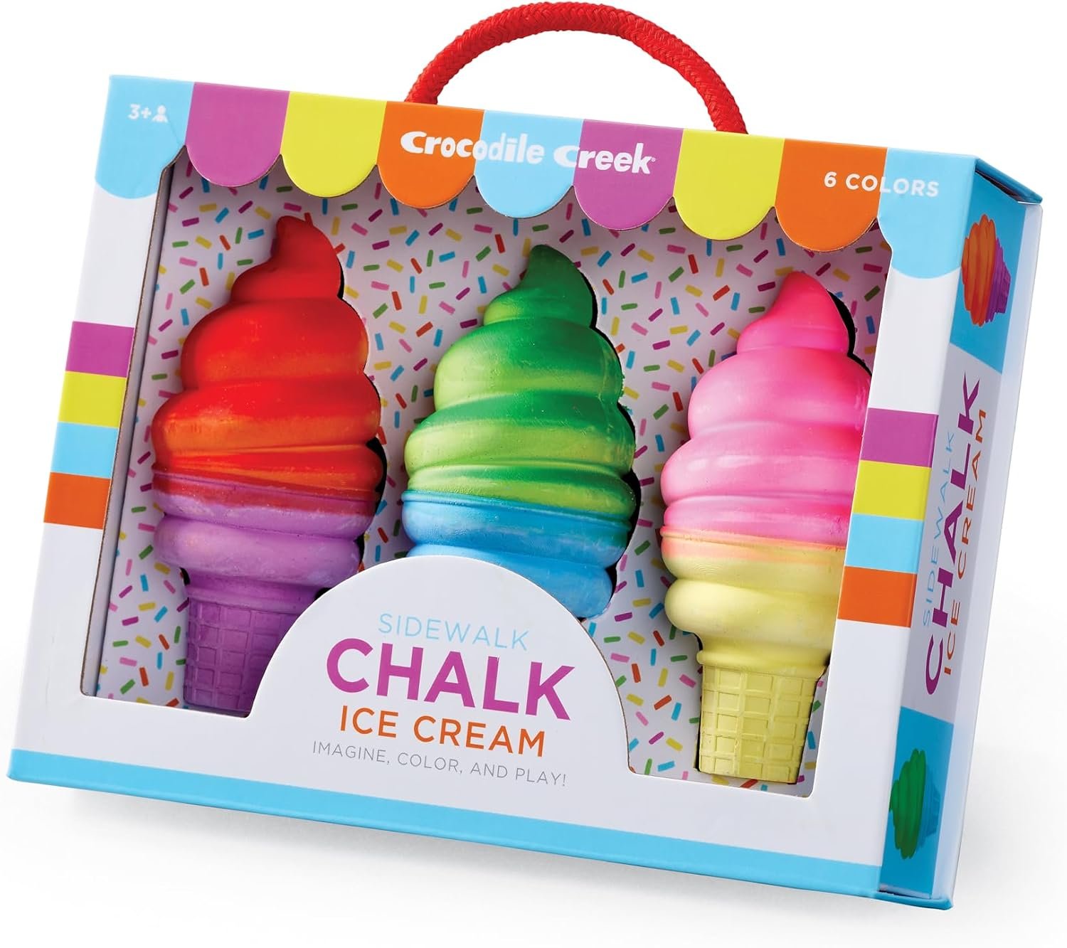 Sidewalk Chalk Ice Creams