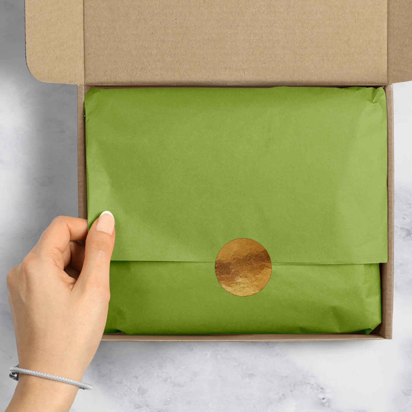 Lime Tissue - Solid