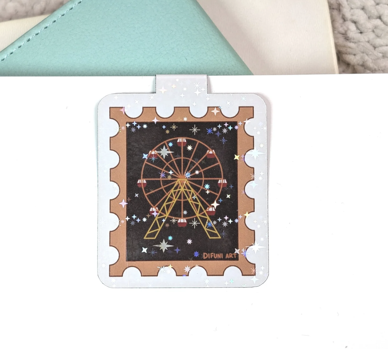 Coney Island Magnetic Bookmark