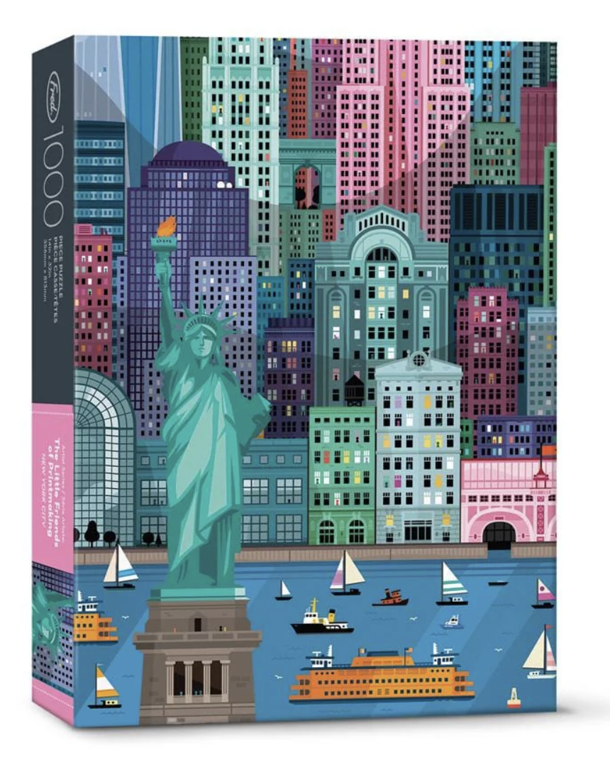 The Little Friends of Printmaking - NYC 1000 Piece Puzzle