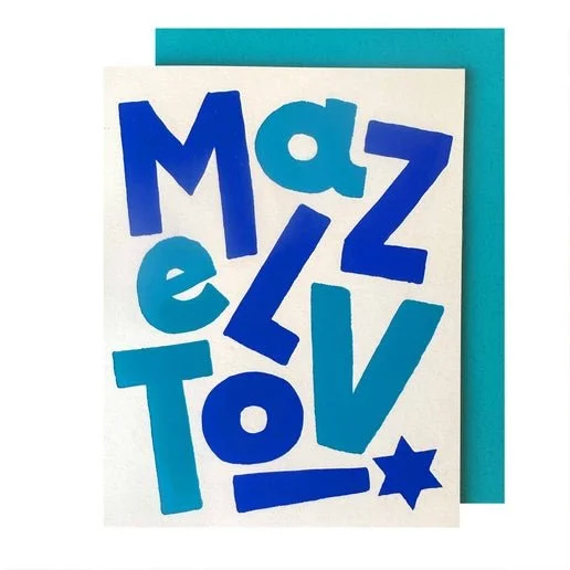 Mazel Tov! Blue Card
