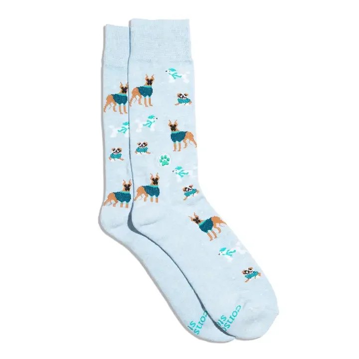 Socks that Save Dogs (Blue Dogs): Small