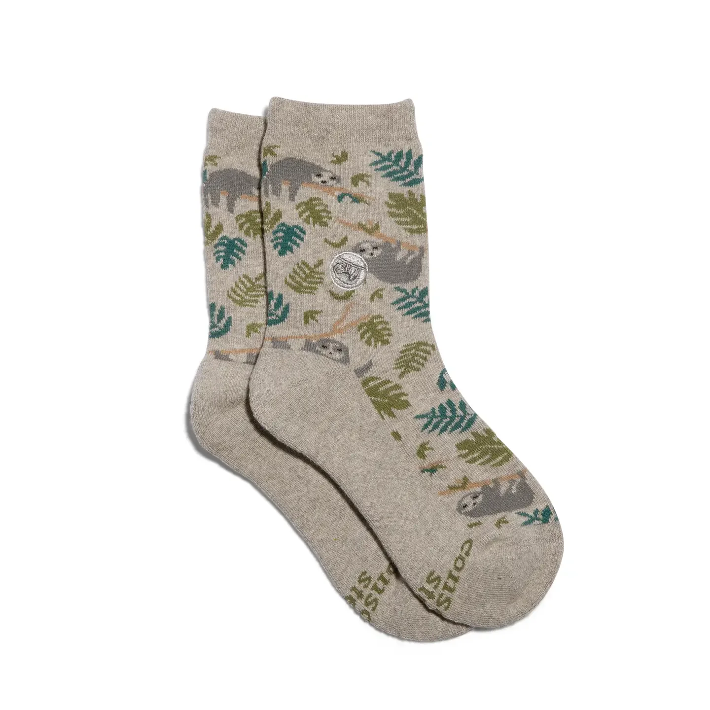 Kids Socks that Protect Sloths: Youth