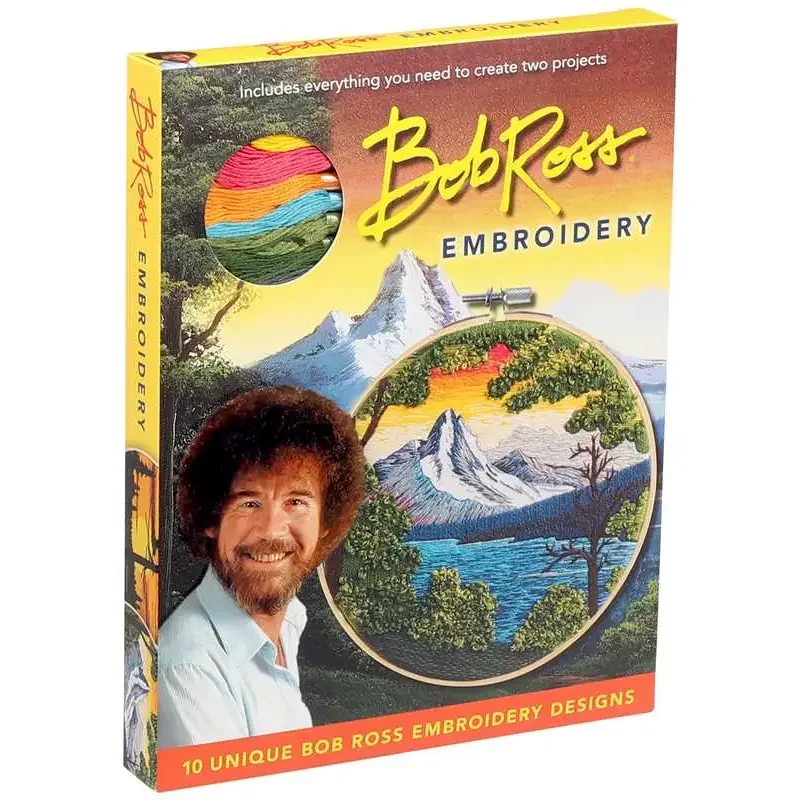 Bob Ross Embroidery