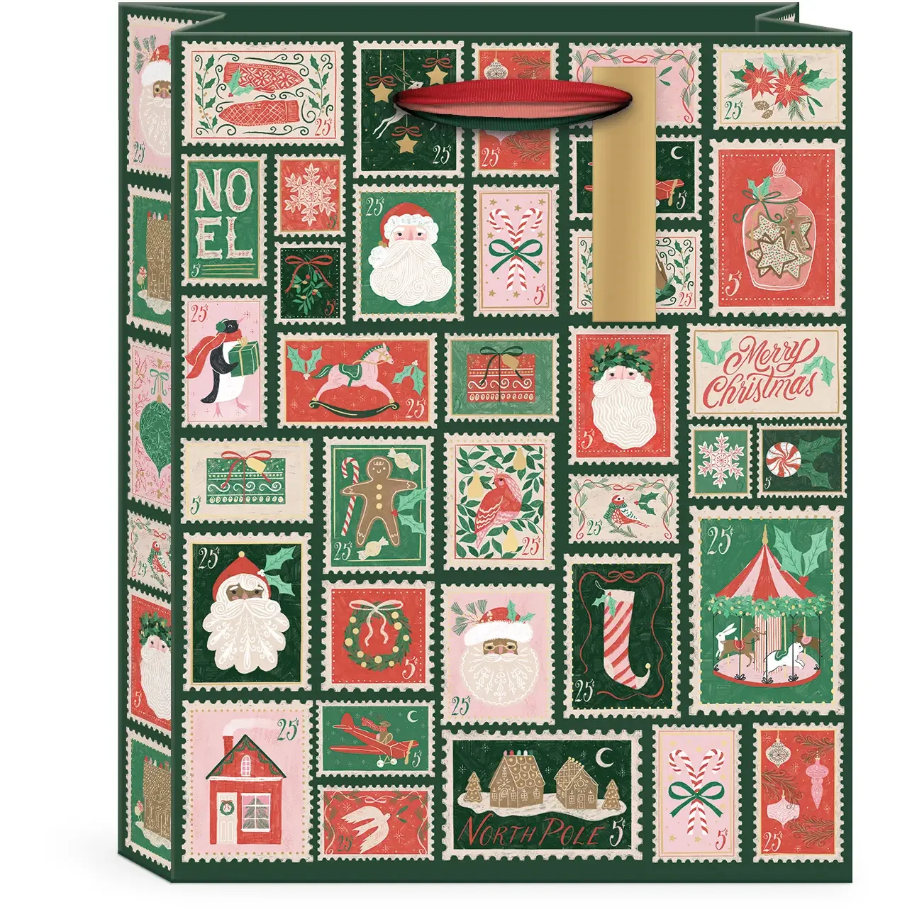 Letters to Santa Medium Gift Bag