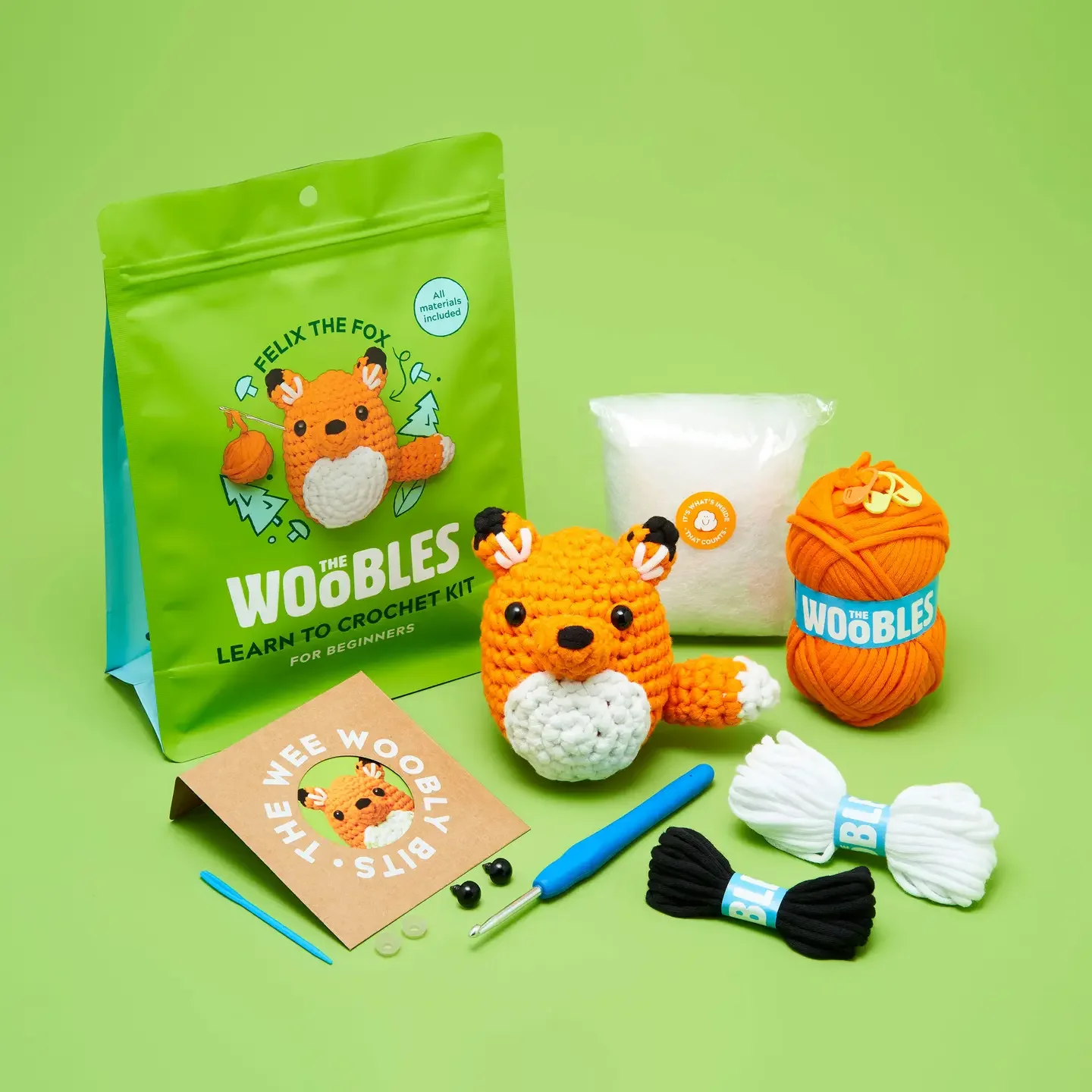 Felix the Fox Beginner Crochet Kit