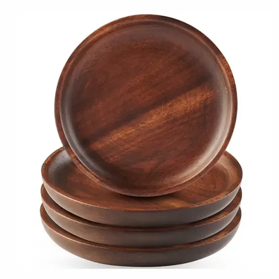 Set of Four Wood Coasters