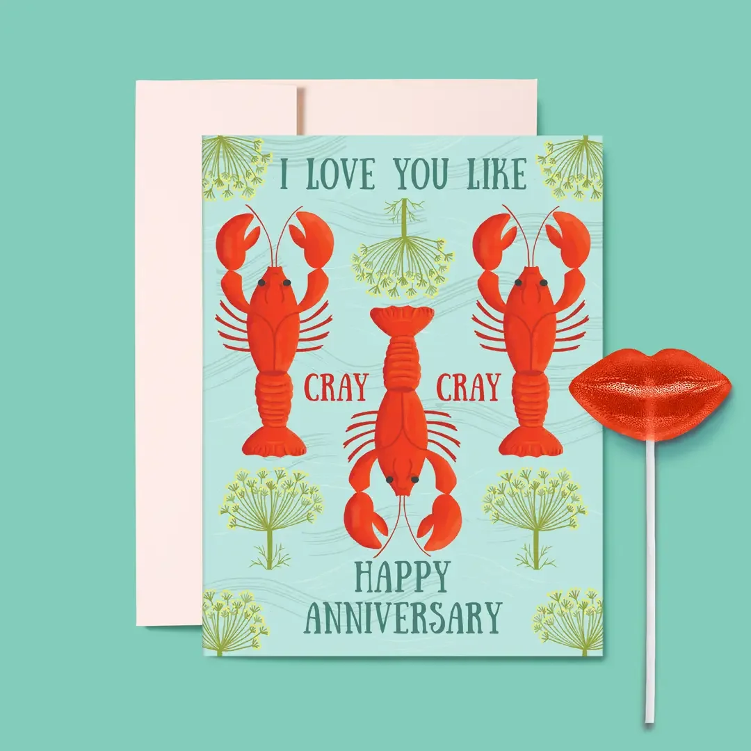 Like Cray Cray Anniversary Card