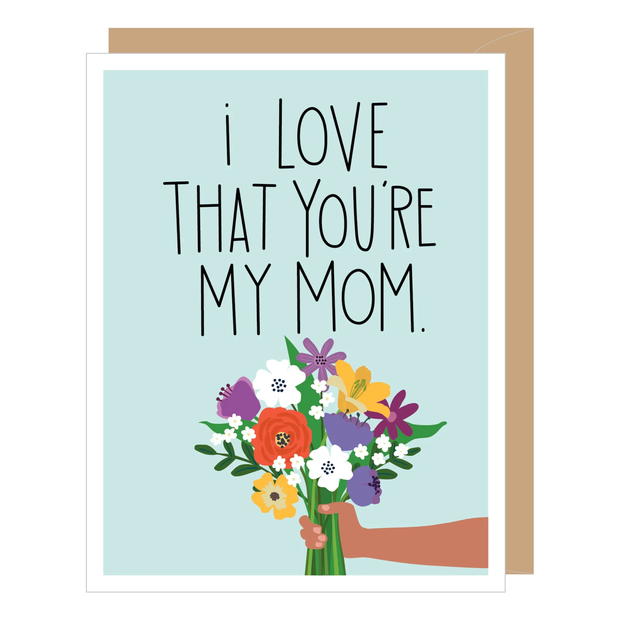 Floral Bouquet Mother's Day Card