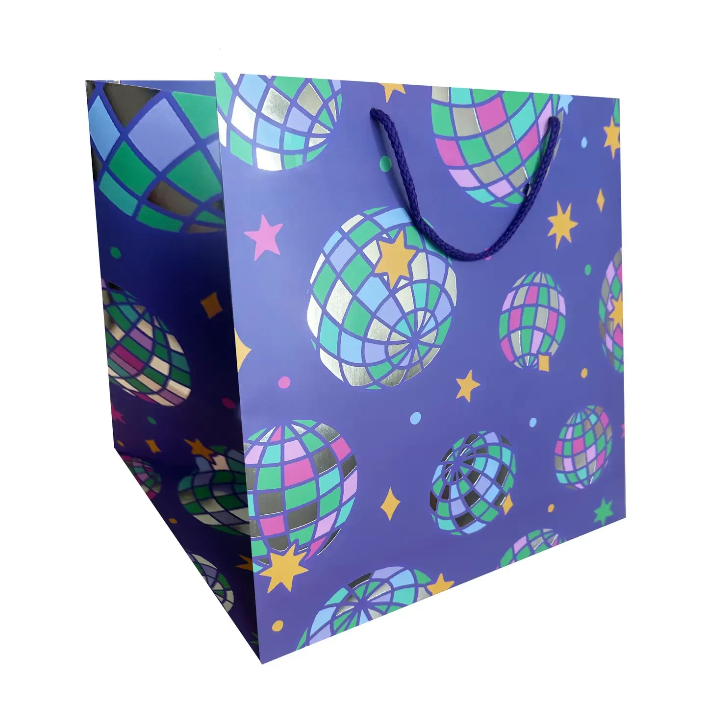 Disco Fever Large Square Gift Bag