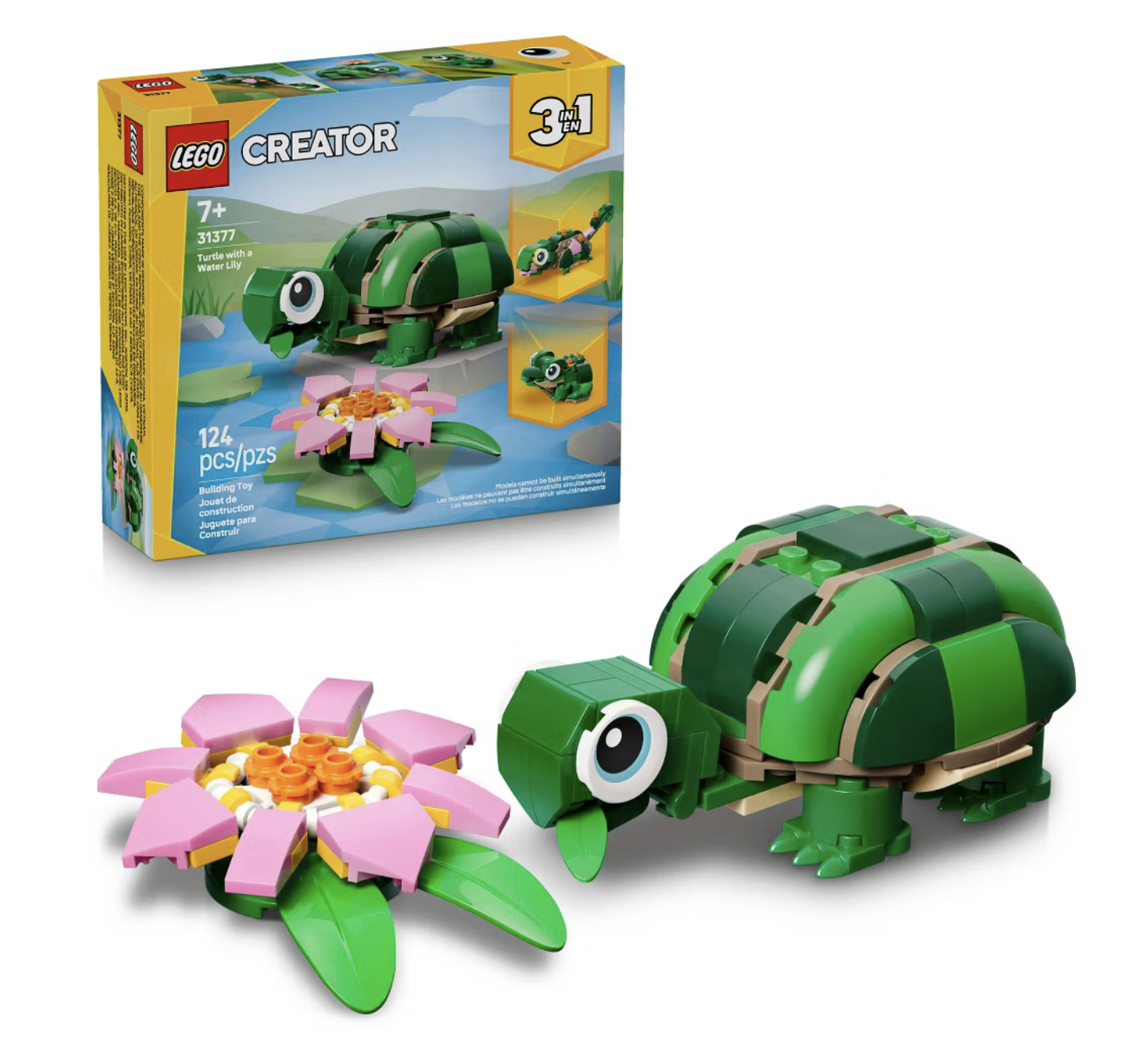 LEGO Creator Turtle With A Water Lily