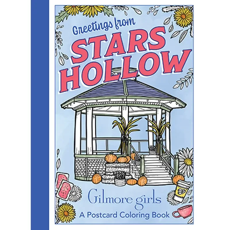 Gilmore Girls: Greetings from Stars Hollow Coloring Postcards