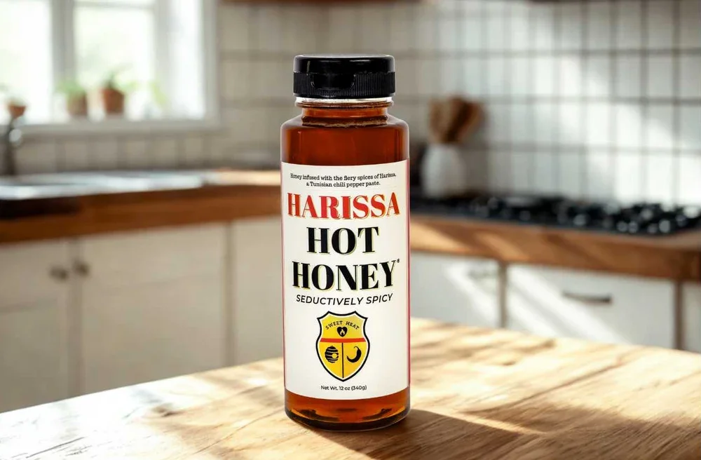 Harissa Hot Honey 12 oz. Squeeze Bottle