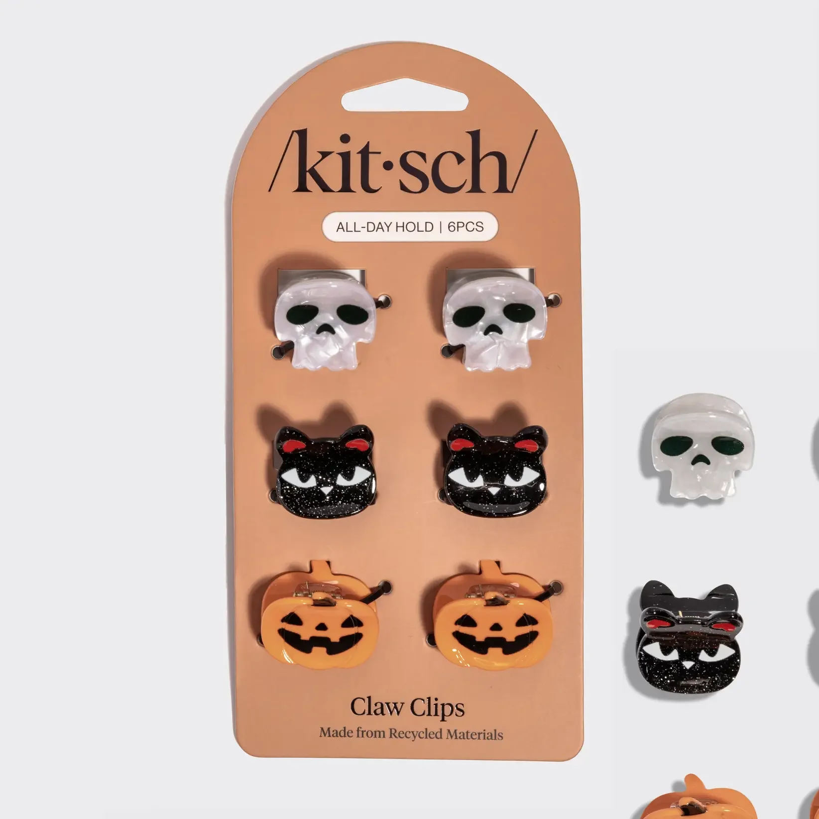 Mini Claw Clips 6-Piece Set - Halloween Squad