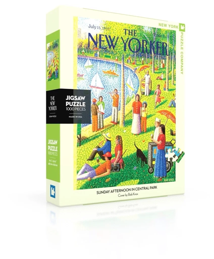 Sunday Afternoon in Central Park - 1000 Piece Jigsaw Puzzle
