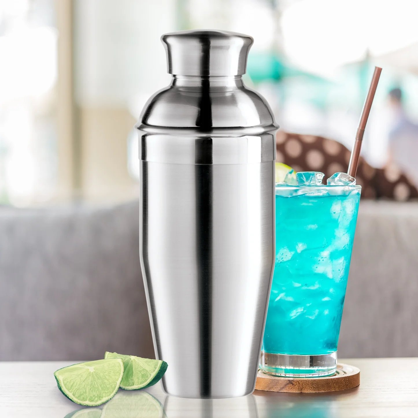 Oggi Cocktail Stainless Shaker (26 oz.)