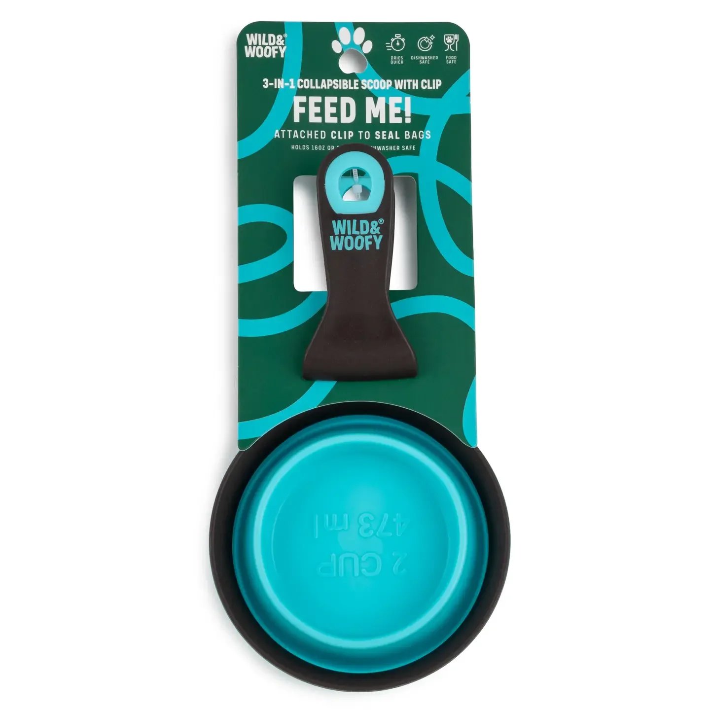 Wild & Woofy 2 Cup Collapsible Scooper