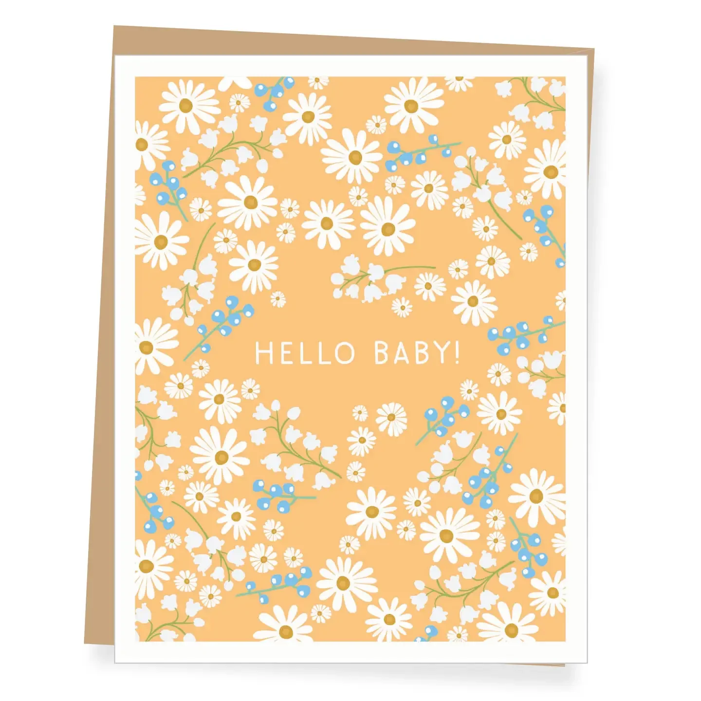 Daisy Hello Baby Card