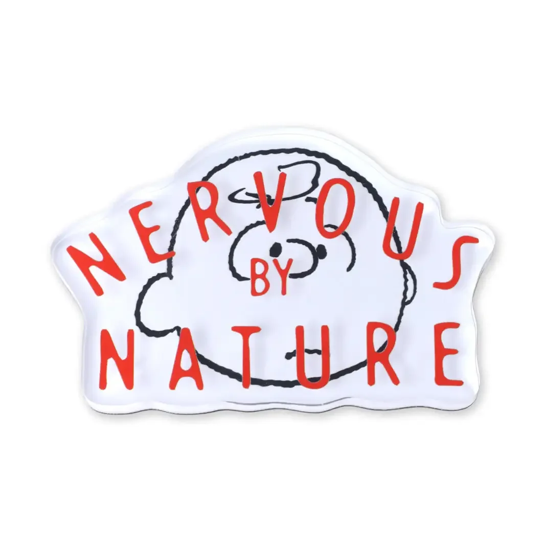 Nervous by Nature Acrylic Magnet