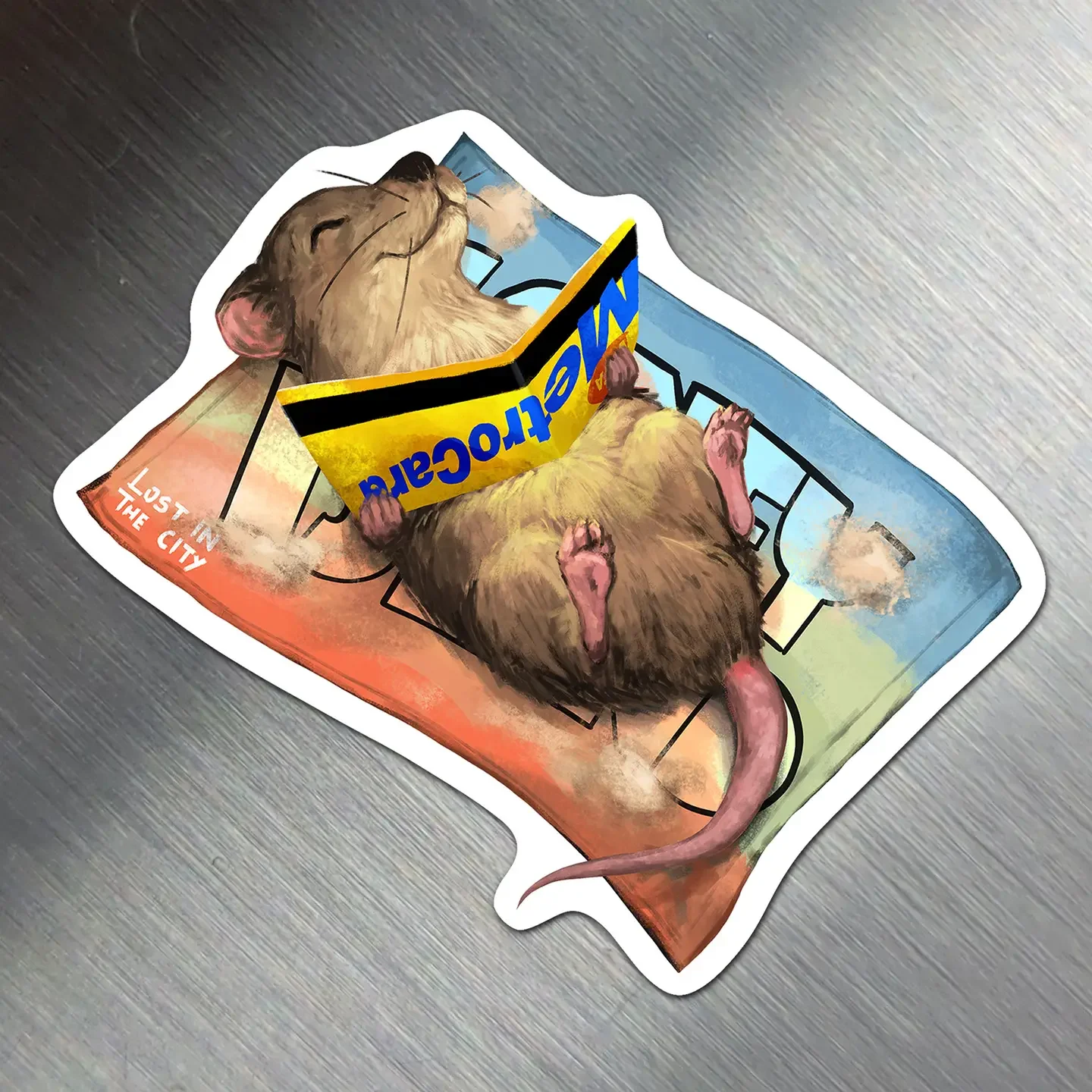 Summer Rat Magnet | Lost in the City