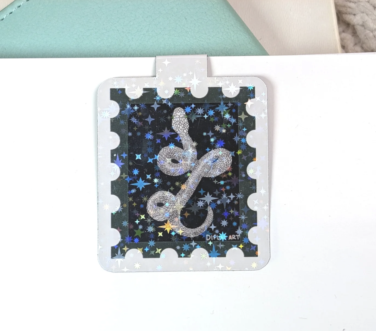 Snake Magnetic Bookmark