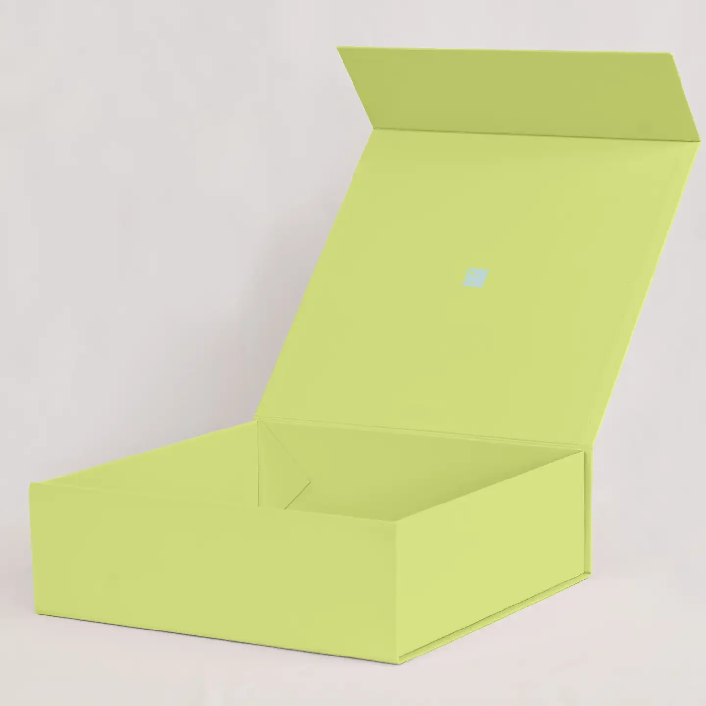 Large Glossy Box: Neon Green