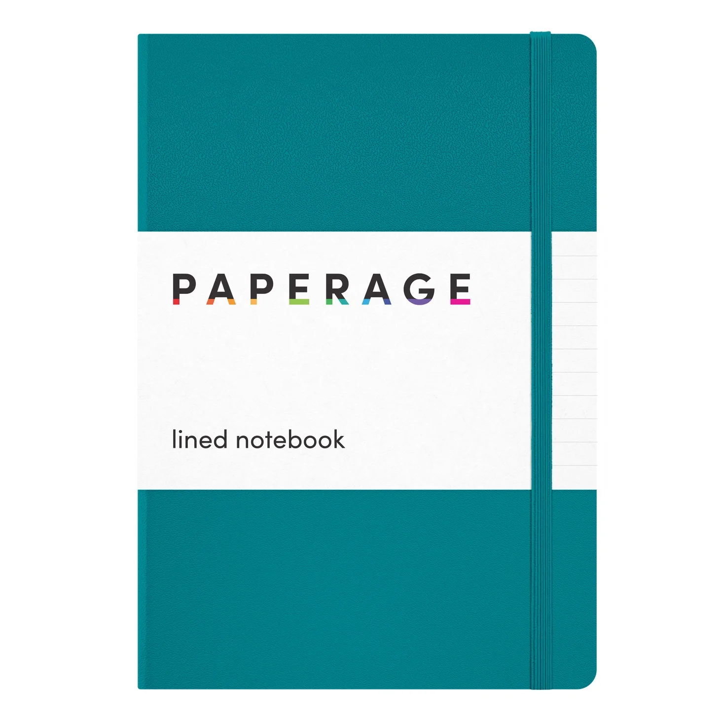 160 Page Casebound Lined Journal Notebook: Turquoise