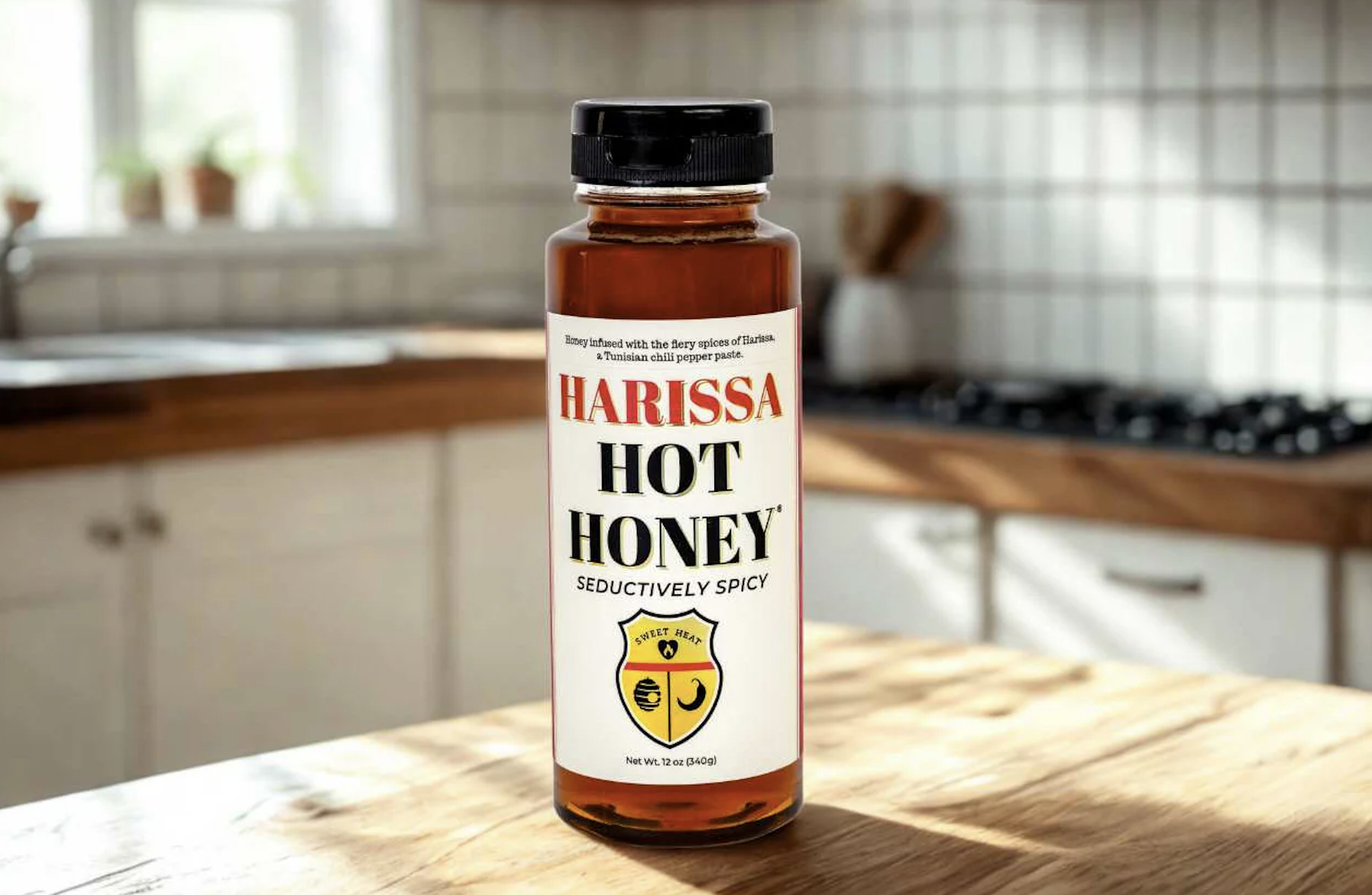 Harissa Hot Honey (12 oz. Squeeze Bottle)