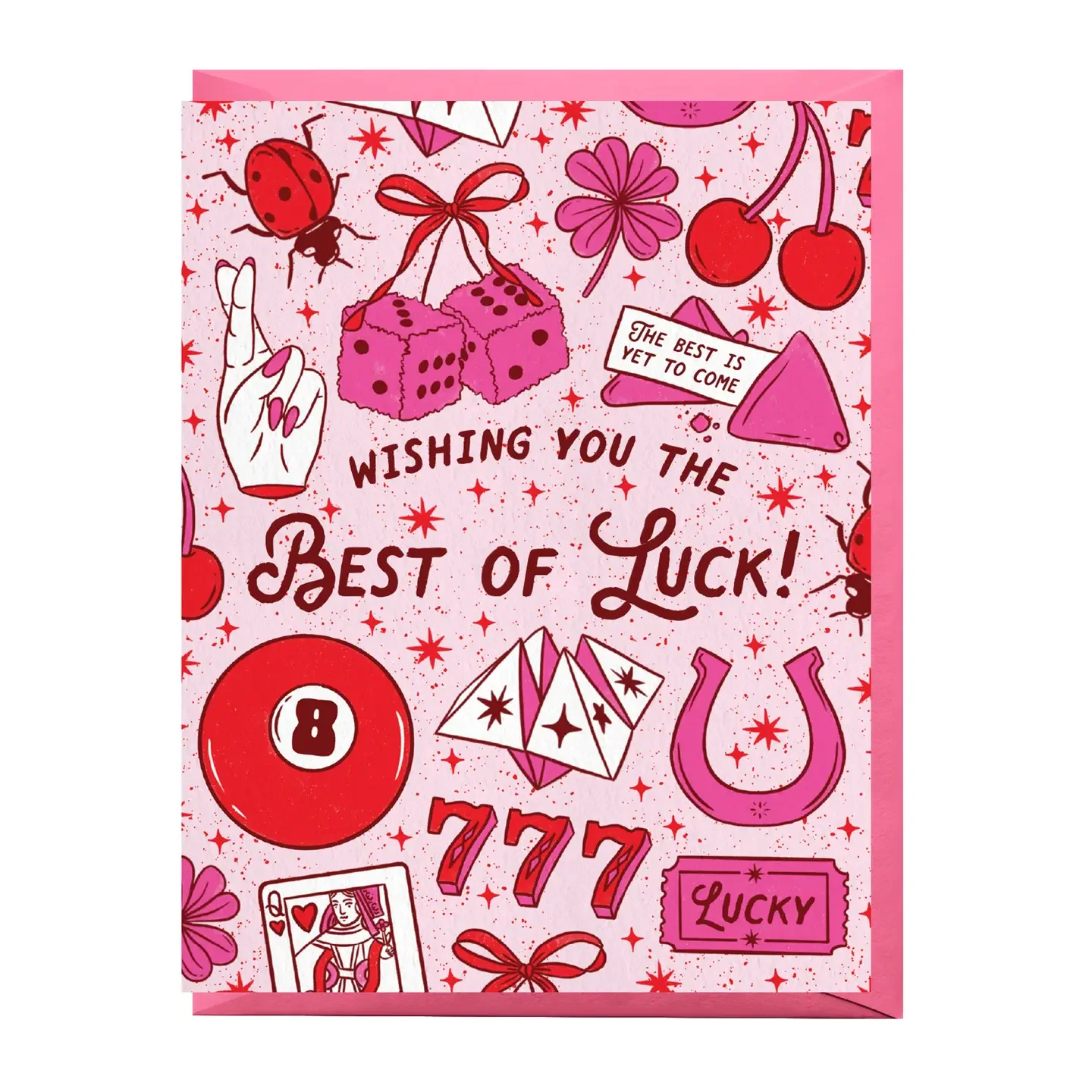 Good Luck Charms Encouragement Card