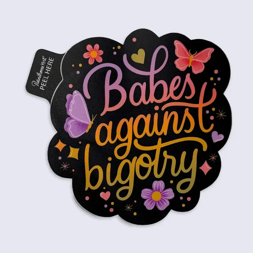 Babes Against Bigotry Vinyl Sticker