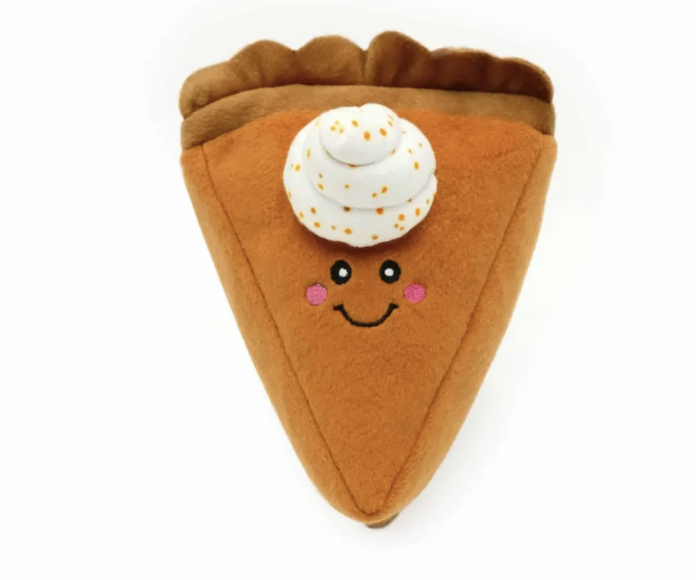 ZippyPaws NomNomz® Thanksgiving Pumpkin Pie Slice