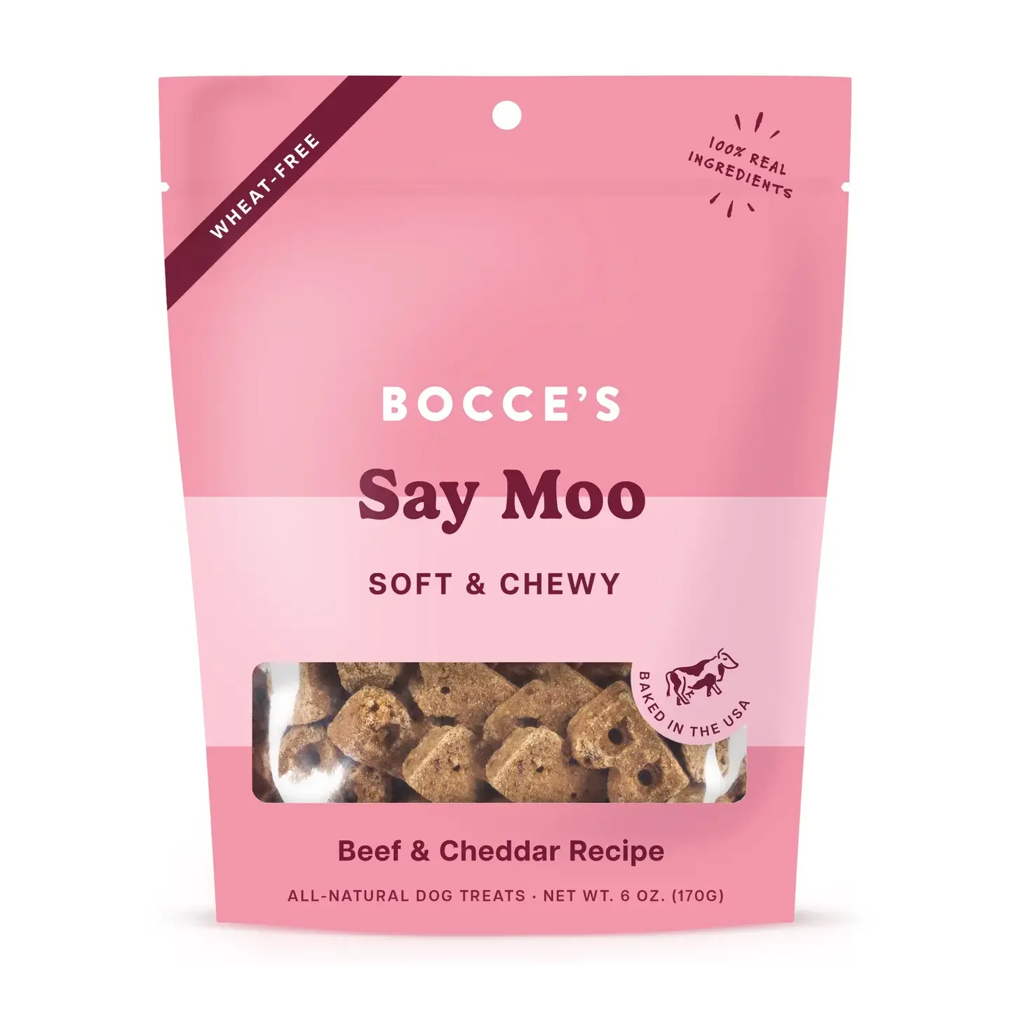 Bocce's Bakery Say MOOOO Soft & Chewy Dog Treats (6 oz.)