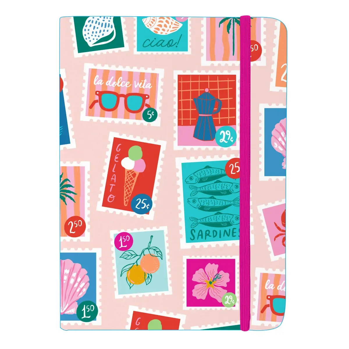 Vintage Stamps Notebook