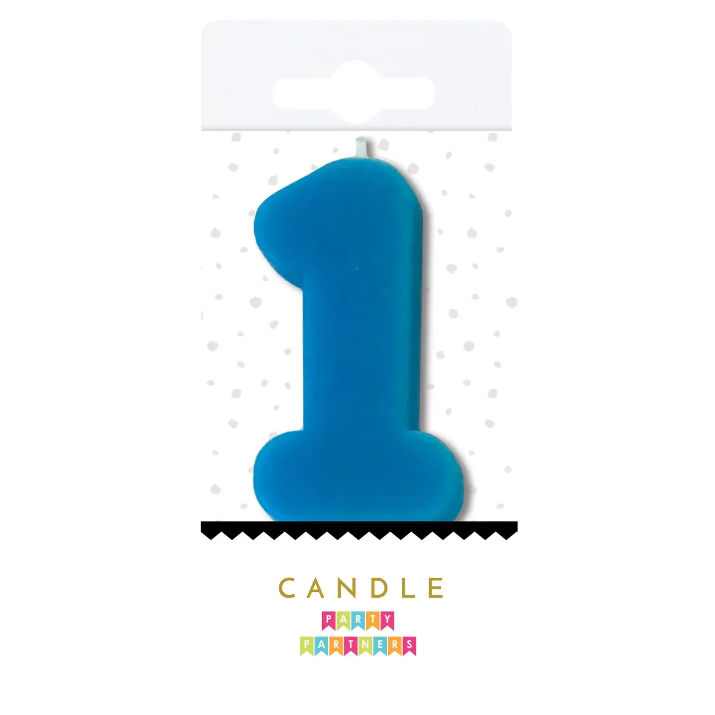 1 Neon Number Candle