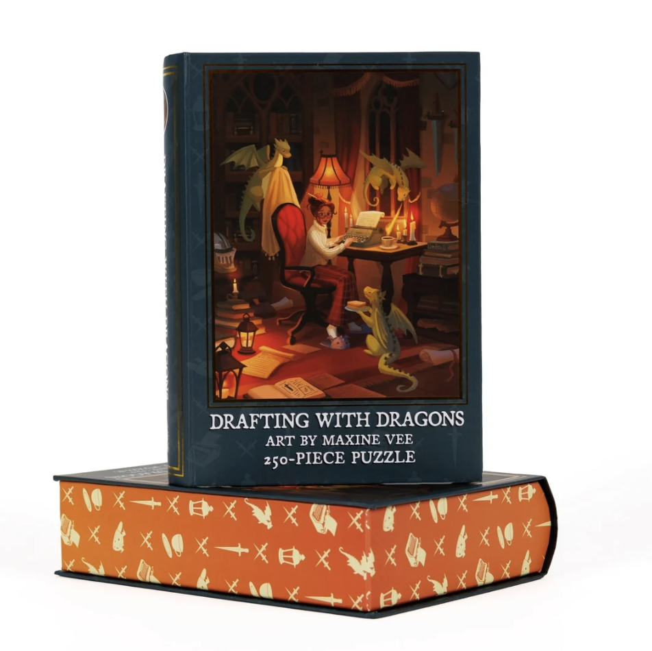 Drafting With Dragons 250-Piece Puzzle