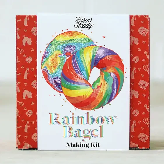 Rainbow Bagel Making Kit