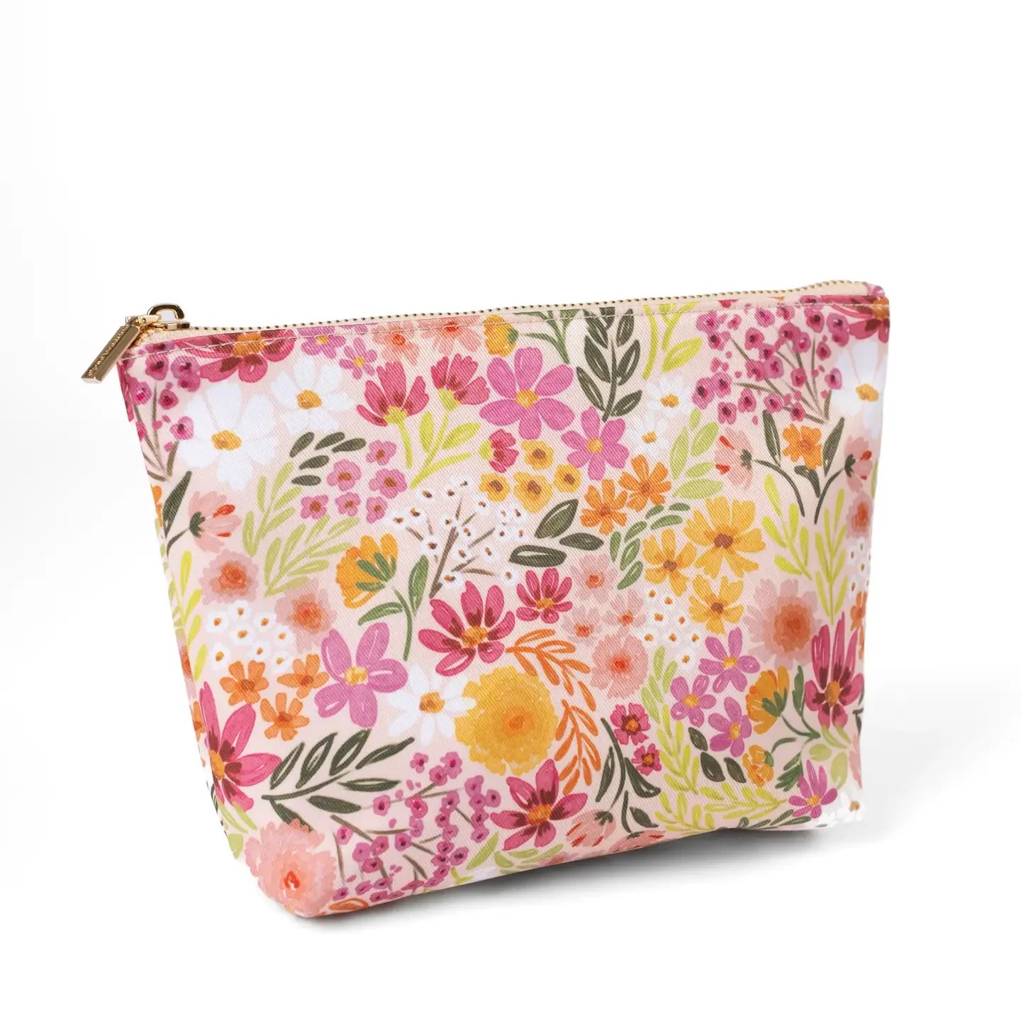 Floral Carry-All Pouch: Primrose Petals